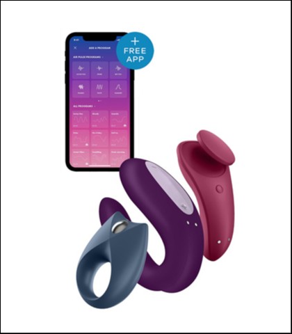 Erotski set satisfyer partner box 3
