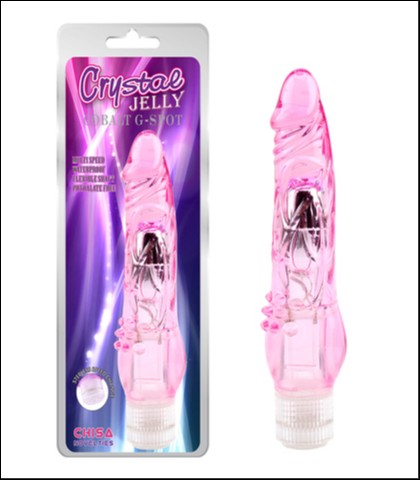 ROZE VIBRATOR - 21CM - COBALT G SPOT PINK
