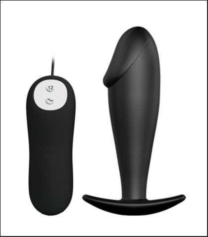 VIBRIRAJUCA ANALNA KUPA SA DALJINSKIM