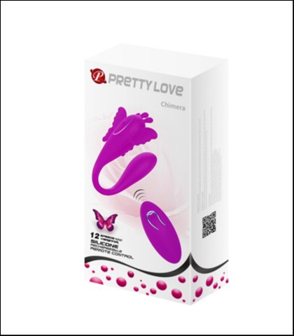 VAGINALNO KLITORALNI STIMULATOR CHIMERA