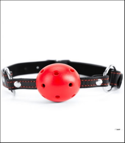 Crvena kugla za usta-ball gag