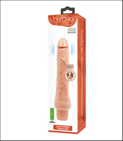 Realisticni vibrator "soft skin" + lubirkant