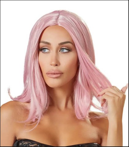 Perika roze pink